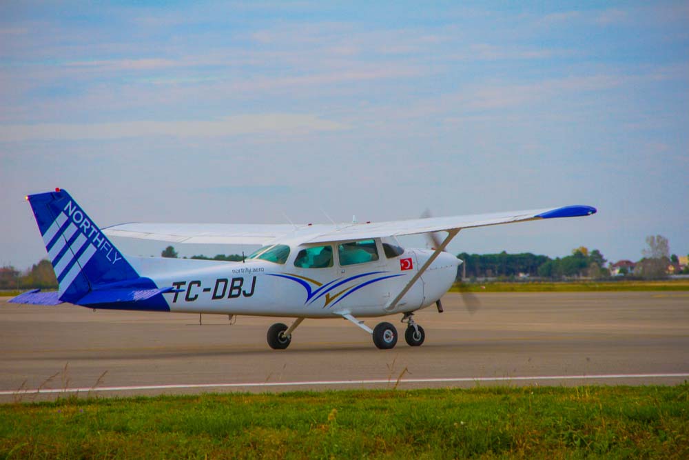 Samsun Çarşamba apronunda NorthFLY uçuş eğitimi